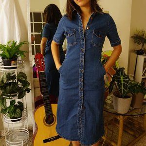 ZARA Denim Dress